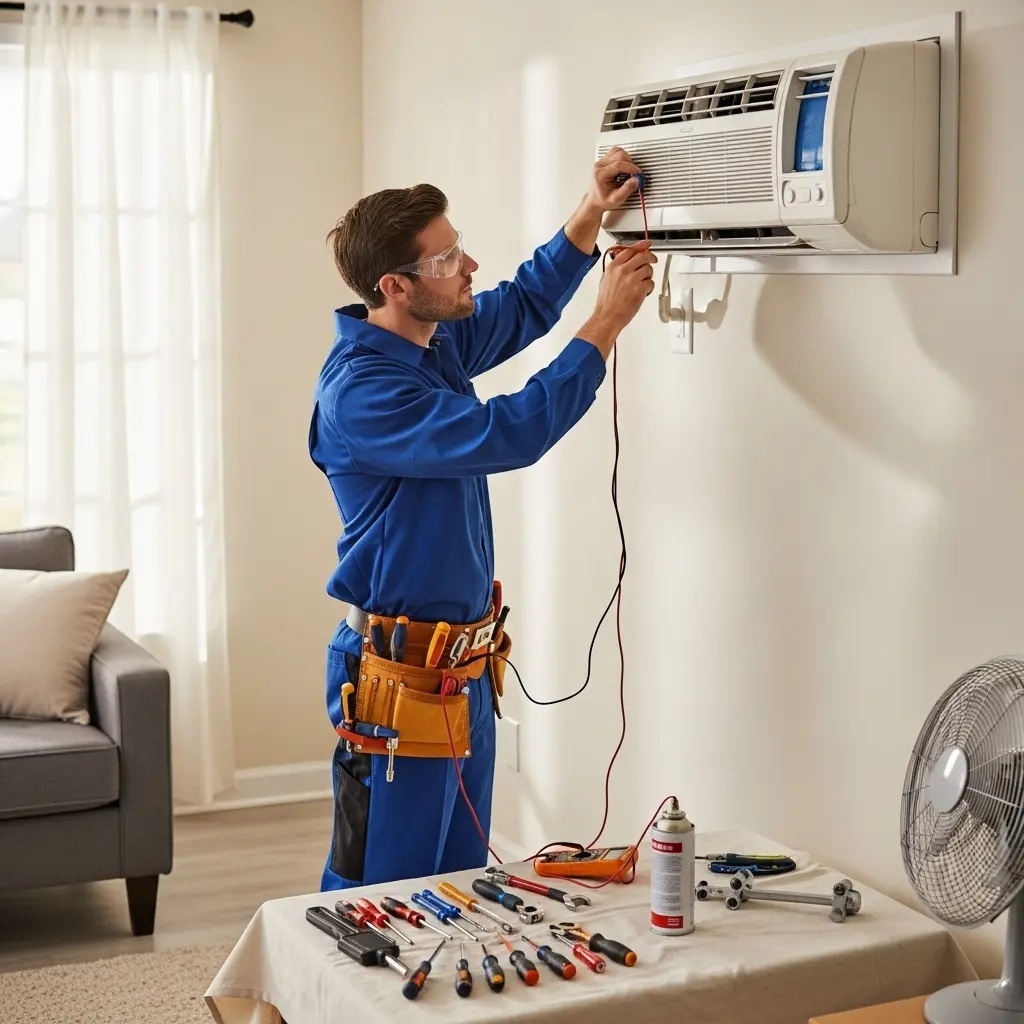 Torbalı Beko Beko klima gaz dolumu ve bakım – Enerji verimliliği artırıldı. - Teknik servis örneği